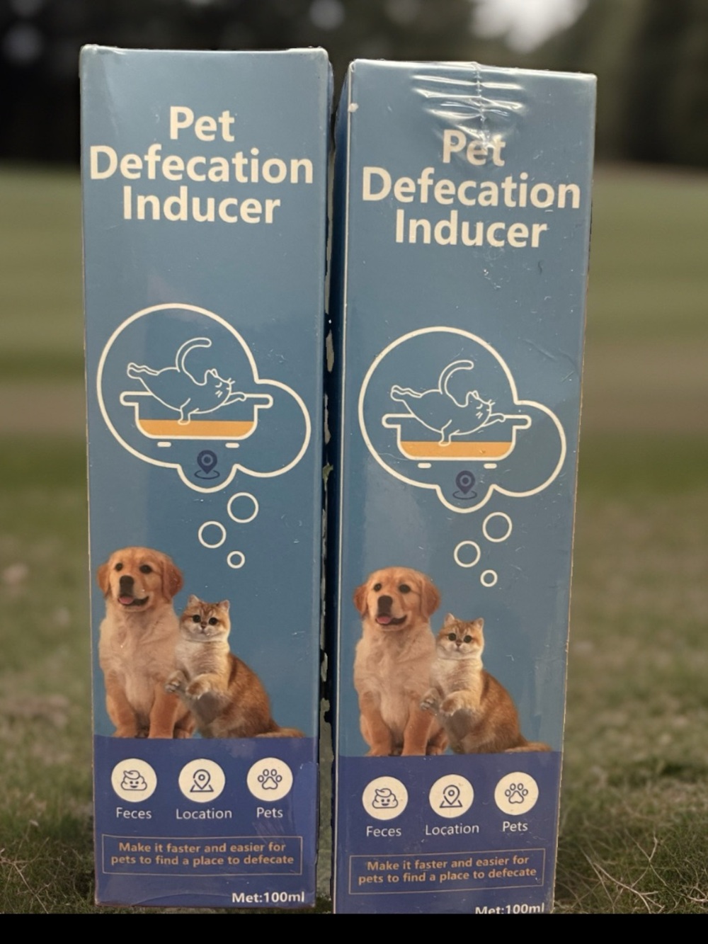 Lot of 2 Cat & Dog Potty Training Spray NEW